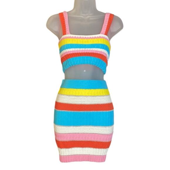 Solid & Striped The Emily Top and Rosie Skirt Knit Skirt Set XS/S - Picture 2 of 6